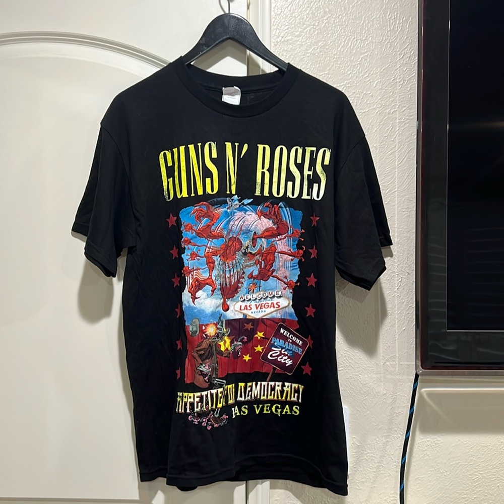 New - Guns & Roses: Appetite For Democracy Las Vegas Edition Size Large; Rare